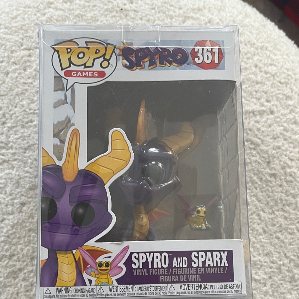 Funko Pop Spyro and Sparx Vinyl Figure